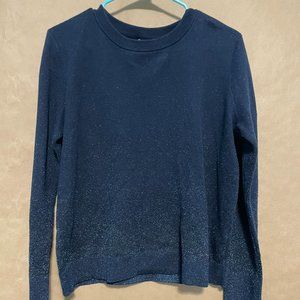 A New Day Metallic Sparkle Sweater, Women's Size XXL